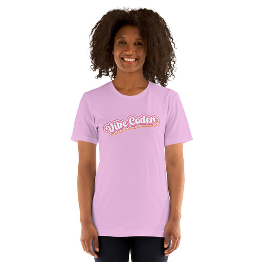 Image of the Vibe Coder Candy T-Shirt (unisex).