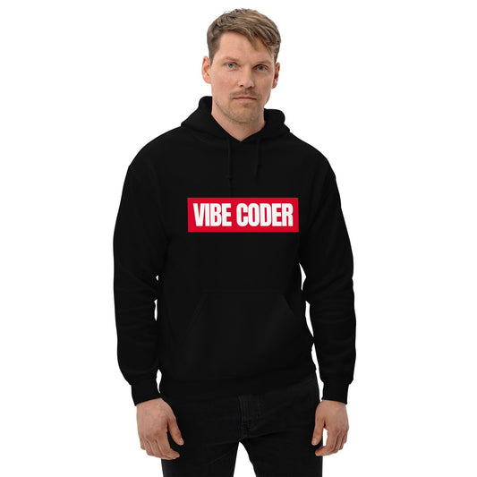 Image of the VIBE CODER Sign Hoodie (unisex).