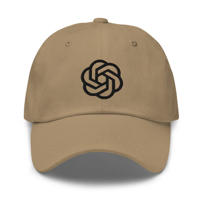 Image of the 2018-2024 OpenAI Cap Khaki.