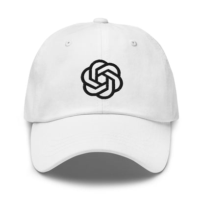 Image of the 2018-2024 OpenAI Cap White.