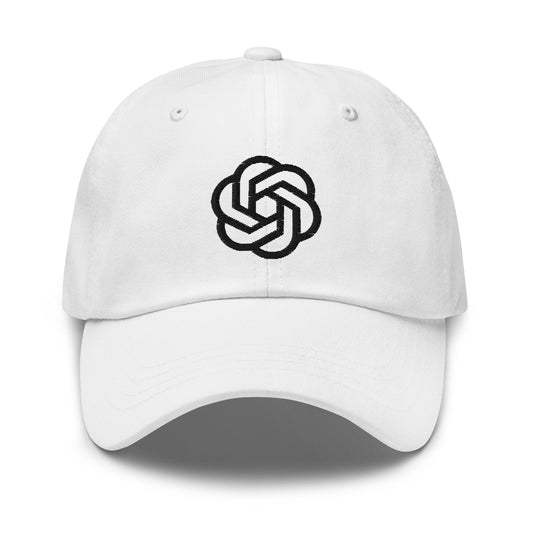 Image of the 2018-2024 OpenAI Cap White.