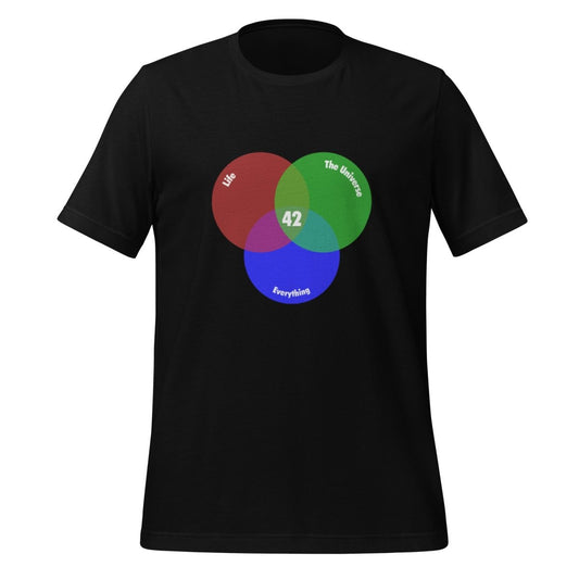 42 Venn Diagram T-Shirt (unisex) - AI Store