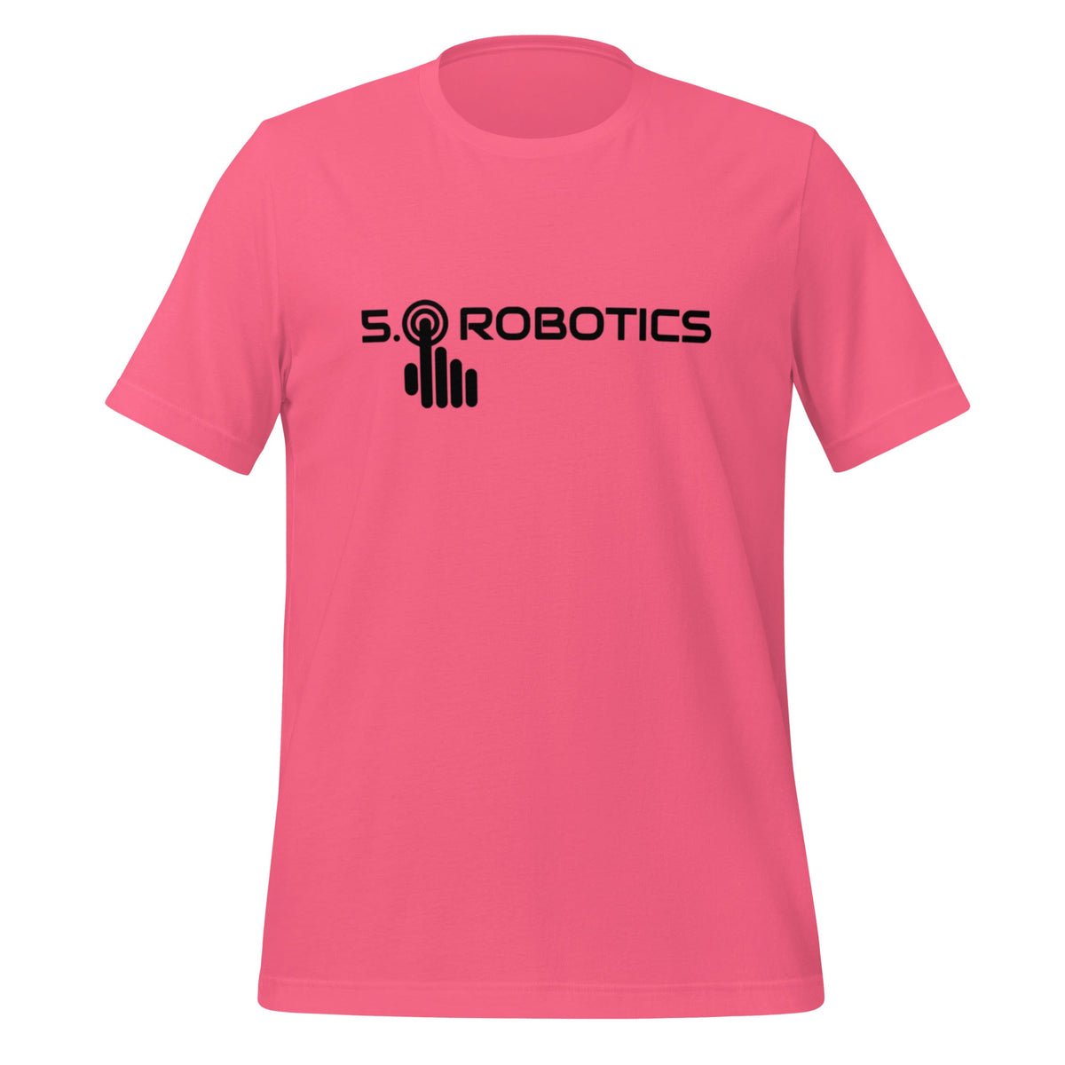 Image of the 5.0 Robotics T-Shirt (unisex) Charity Pink / M.