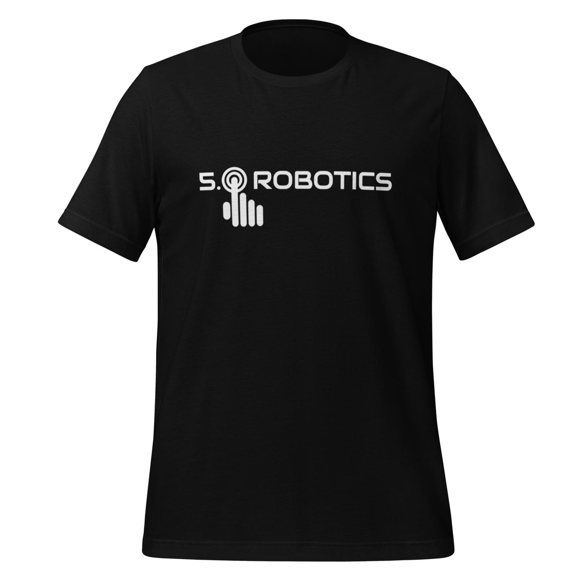 Image of the 5.0 Robotics T-Shirt (unisex) Black / M.