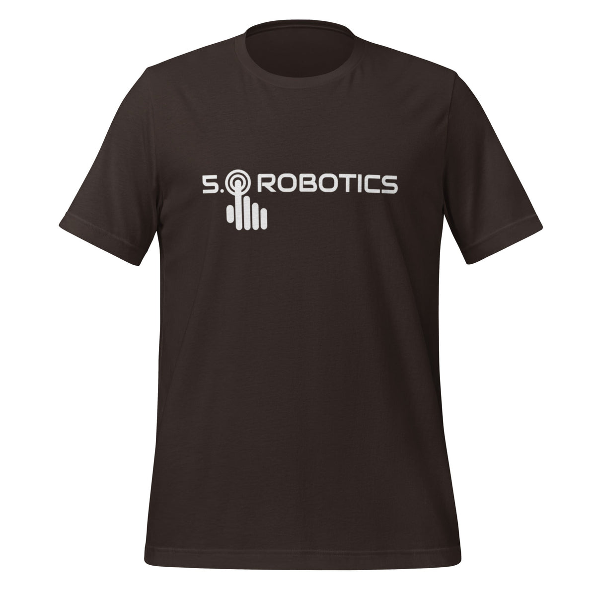 Image of the 5.0 Robotics T-Shirt (unisex) Brown / M.