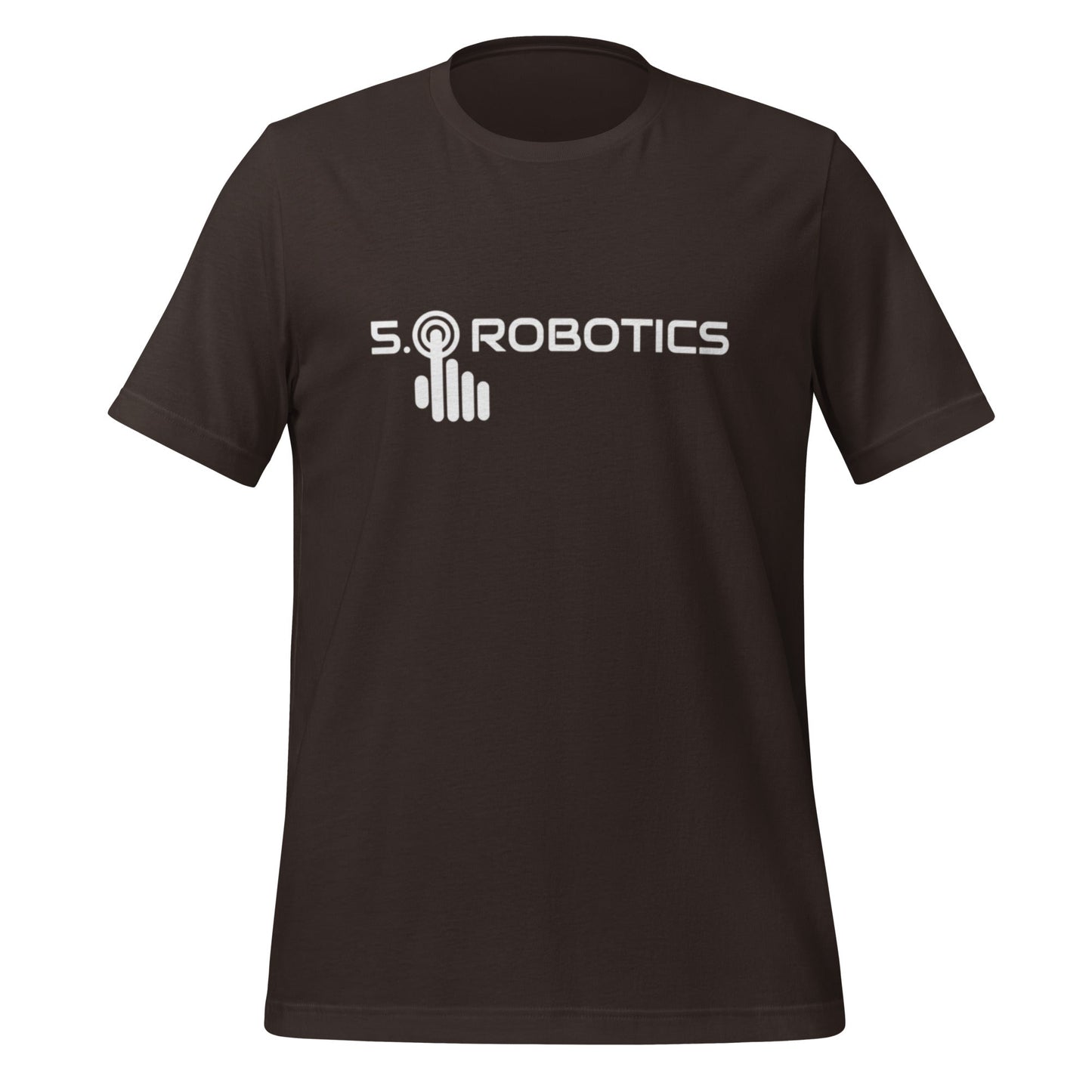 Image of the 5.0 Robotics T-Shirt (unisex) Brown / M.