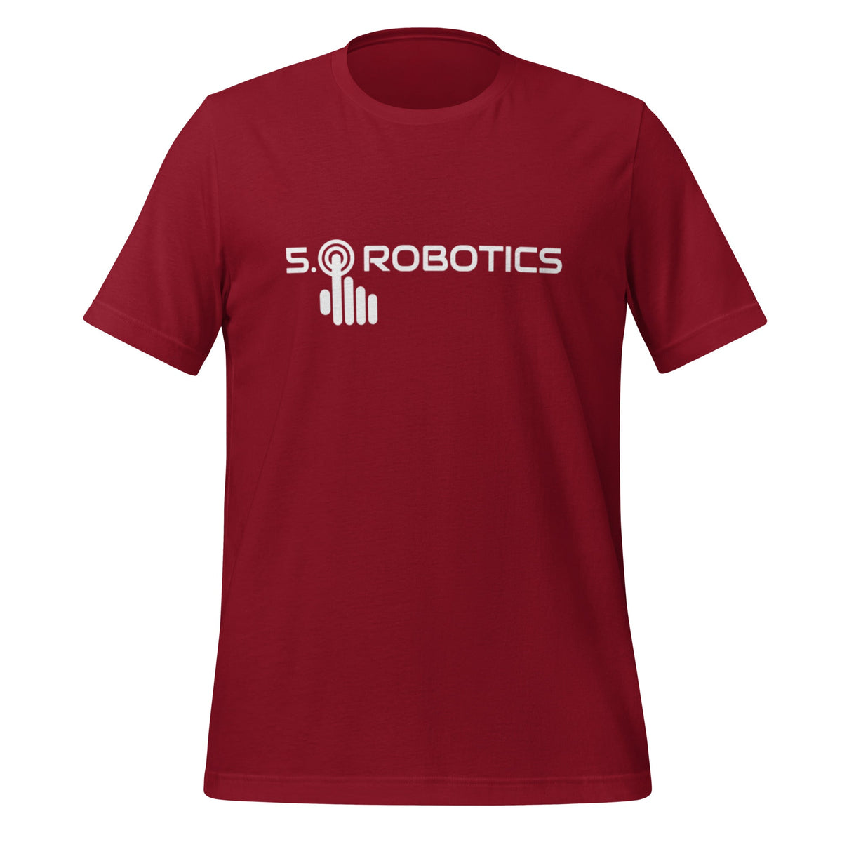 Image of the 5.0 Robotics T-Shirt (unisex) Cardinal / M.