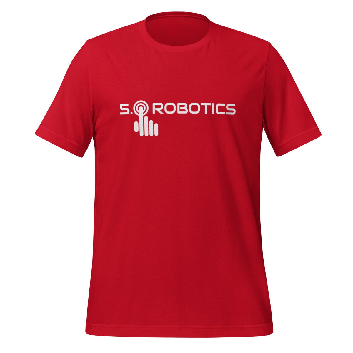 Image of the 5.0 Robotics T-Shirt (unisex) Red / M.