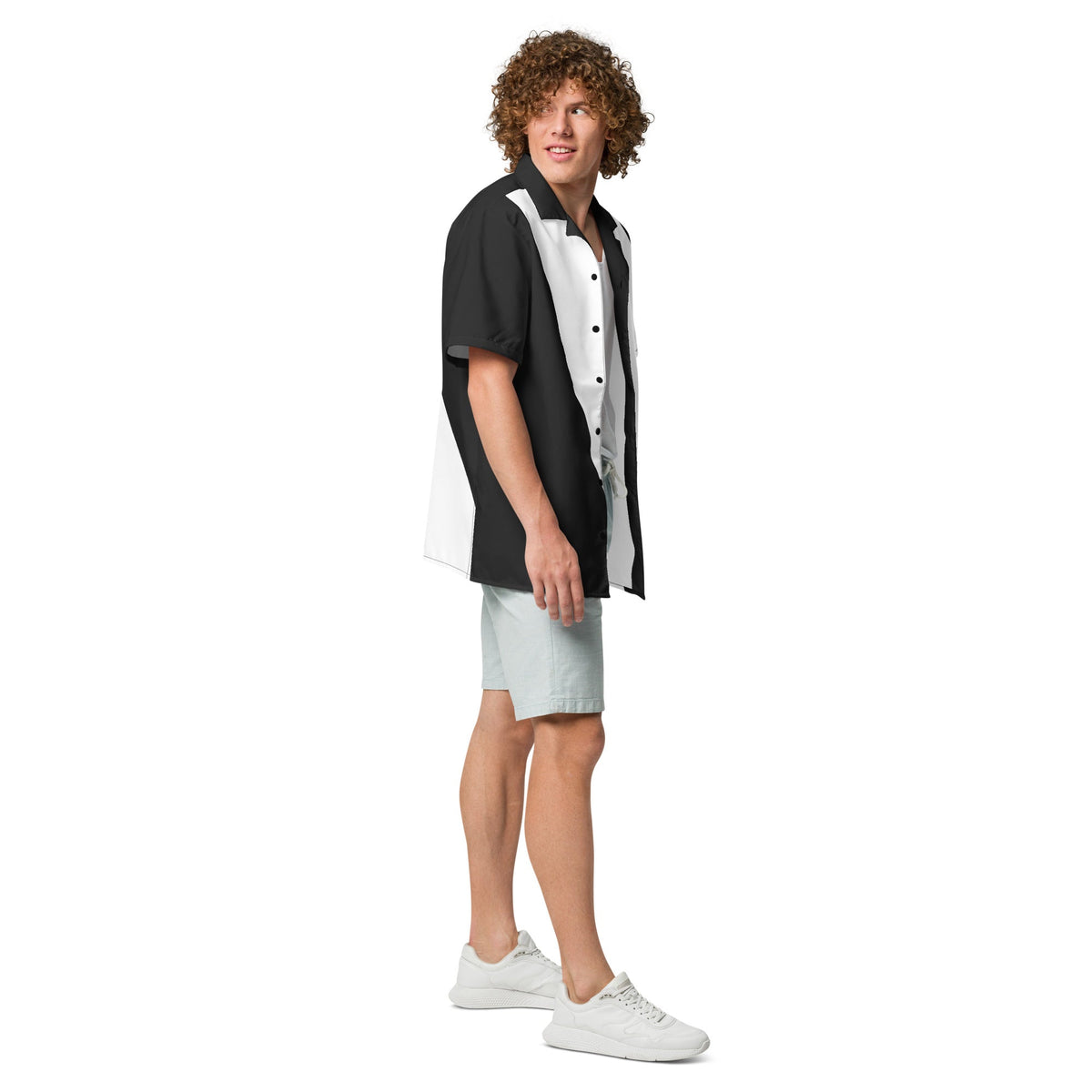 Image of the Backslash Button Shirt (unisex).