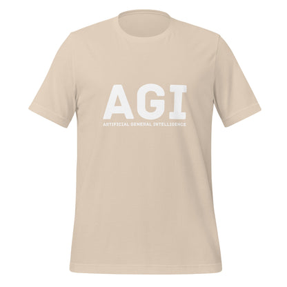 Product mockup photo of the AGI T Shirt 1 (unisex) Soft Cream / M.