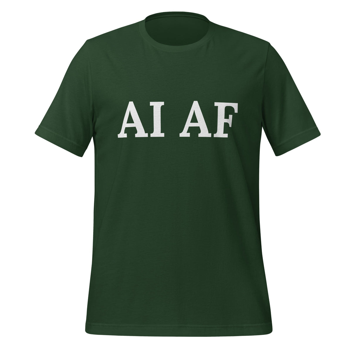 Image of the AI AF T-Shirt (unisex) Forest / M.