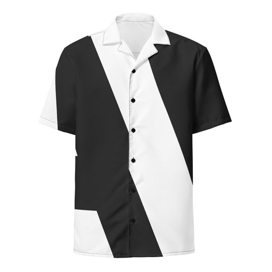 Image of the Backslash Button Shirt (unisex) M.