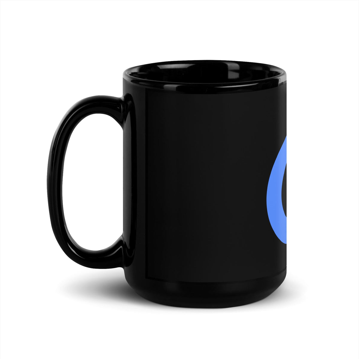 Image of the ai Black Glossy Mug.