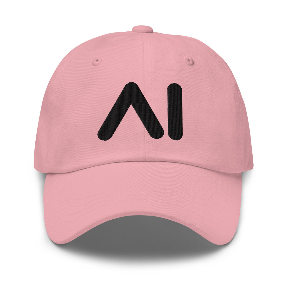 Image of the AI Black Logo Cap Pink.