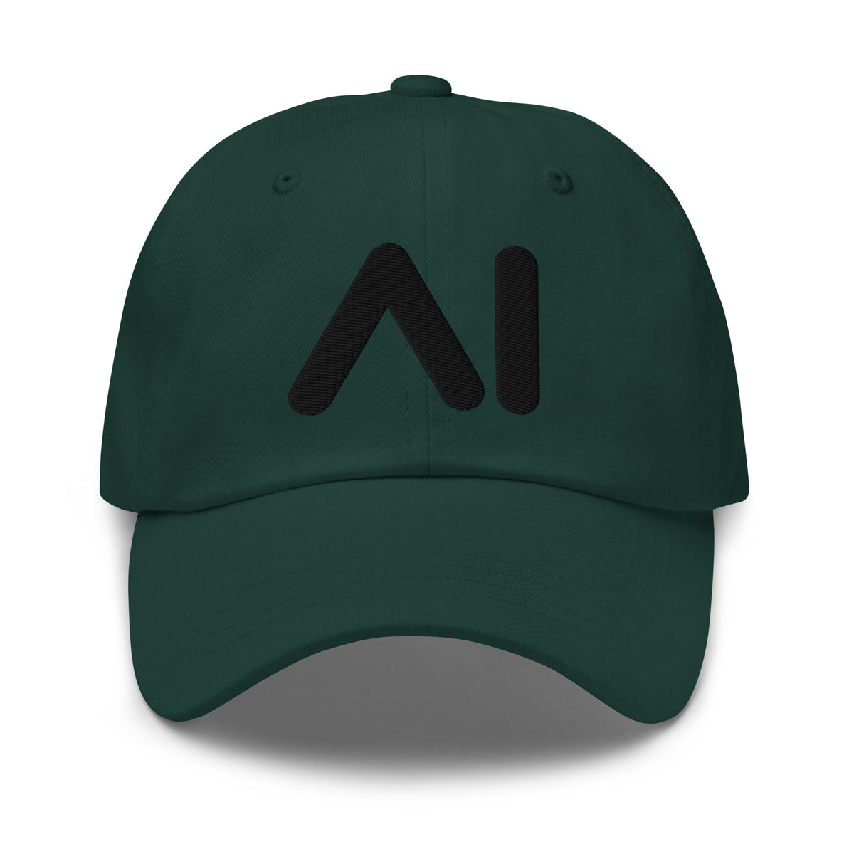 Image of the AI Black Logo Cap Spruce.