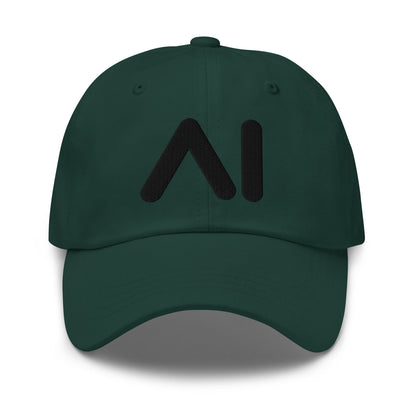 Image of the AI Black Logo Cap Spruce.