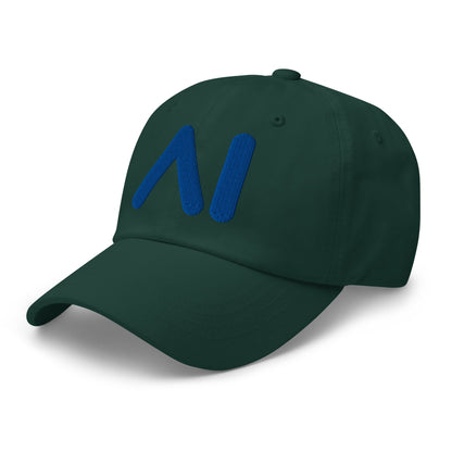 Image of the AI Blue Logo Cap.