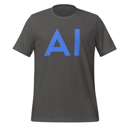 Image of the AI Blue T-Shirt (unisex) Asphalt / M.