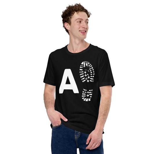 Image of the AI Boot T-Shirt (unisex).