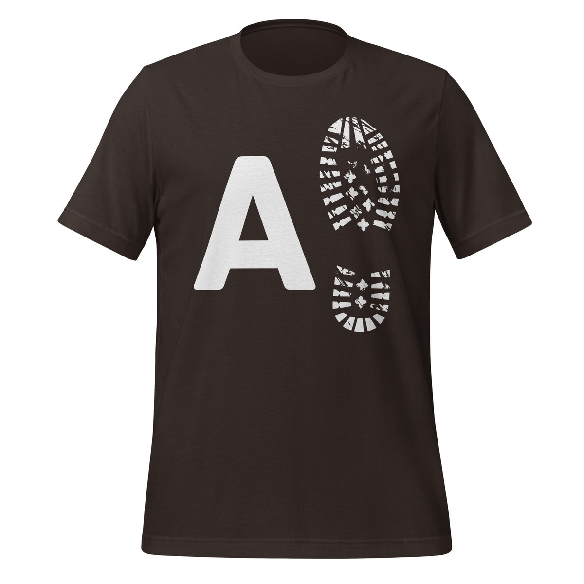 Image of the AI Boot T-Shirt (unisex) Brown / M.