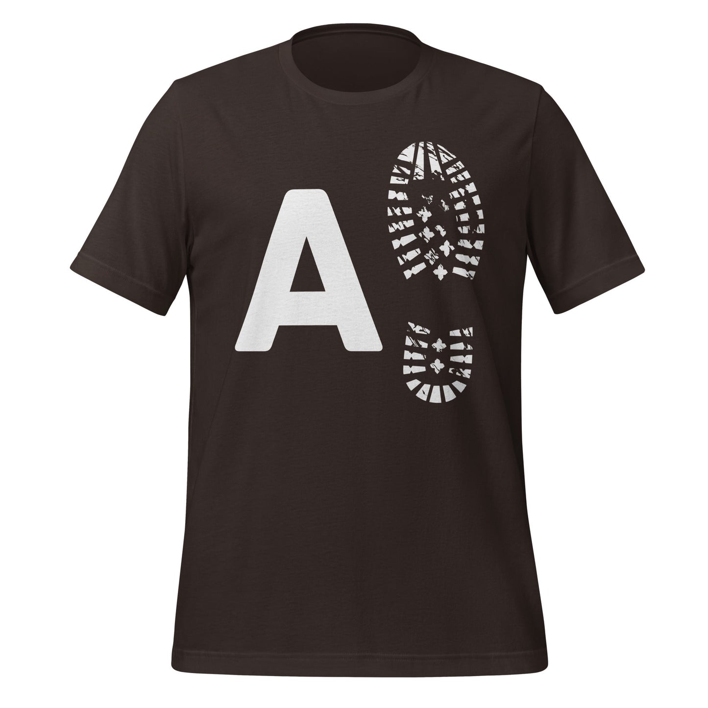 Image of the AI Boot T-Shirt (unisex) Brown / M.