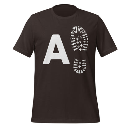 Image of the AI Boot T-Shirt (unisex) Brown / M.