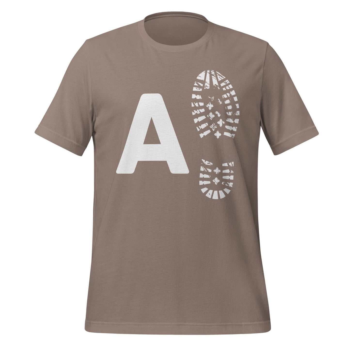 Image of the AI Boot T-Shirt (unisex) Pebble / M.
