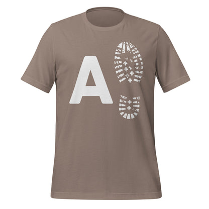 Image of the AI Boot T-Shirt (unisex) Pebble / M.