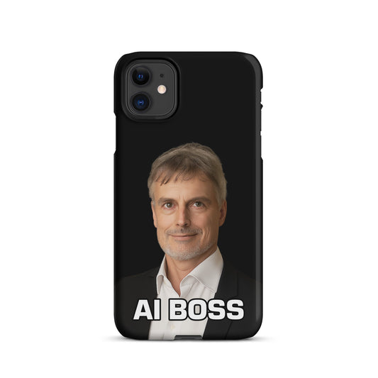 Image of the AI BOSS Jürgen Schmidhuber Snap Case for iPhone iPhone 11.