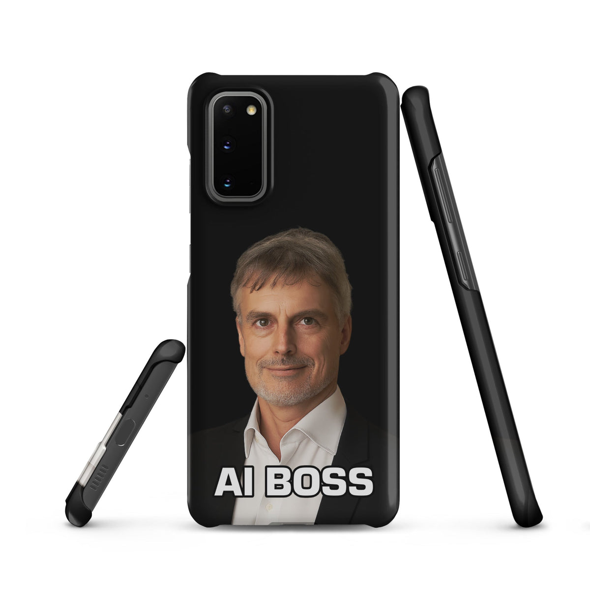 Image of the AI BOSS Jürgen Schmidhuber Snap Case for Samsung Samsung Galaxy S20.