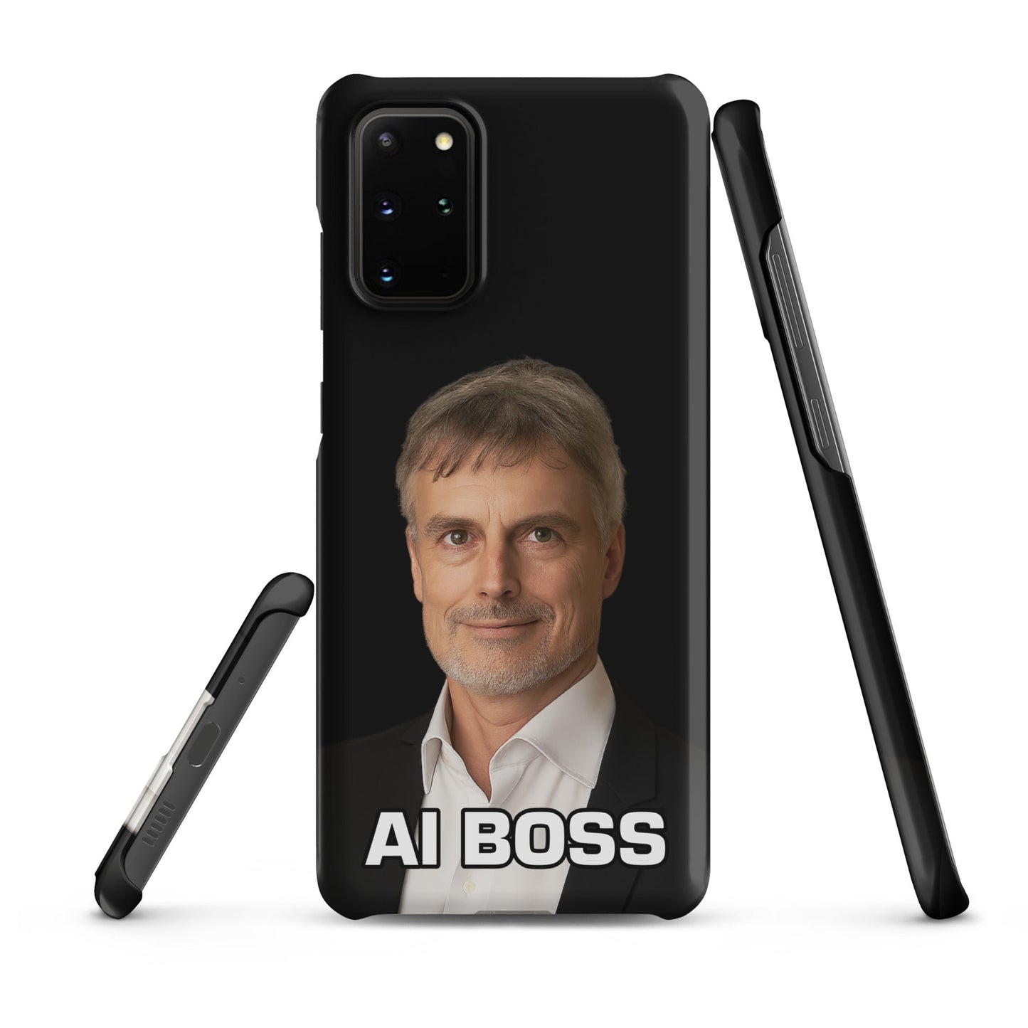 Image of the AI BOSS Jürgen Schmidhuber Snap Case for Samsung Samsung Galaxy S20 Plus.