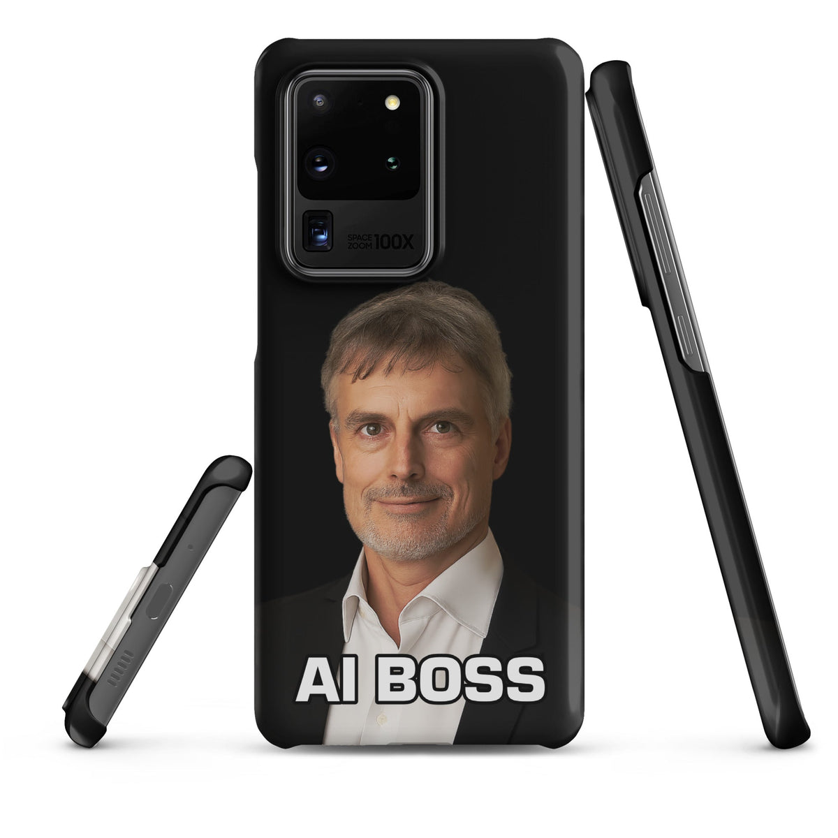 Image of the AI BOSS Jürgen Schmidhuber Snap Case for Samsung Samsung Galaxy S20 Ultra.