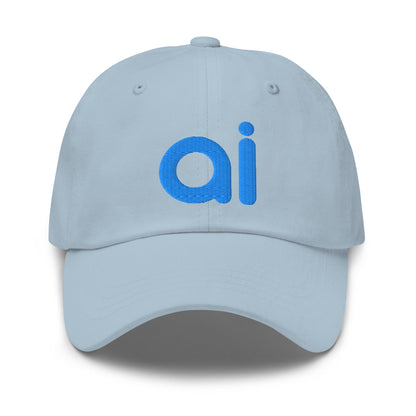 Image of the ai Cap Light Blue.