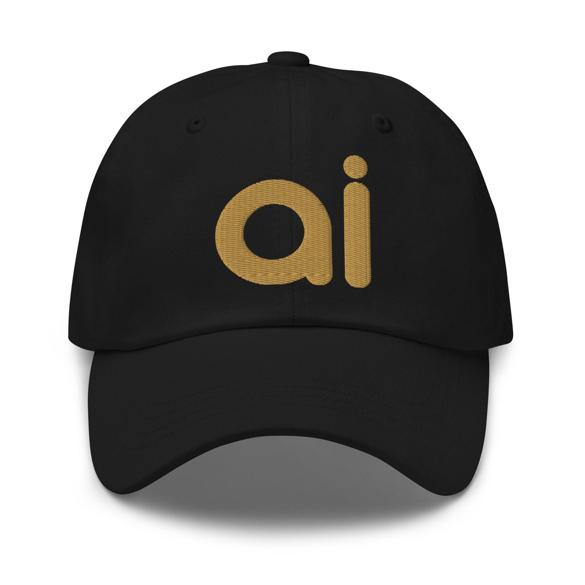 Image of the ai Gold Cap Black.