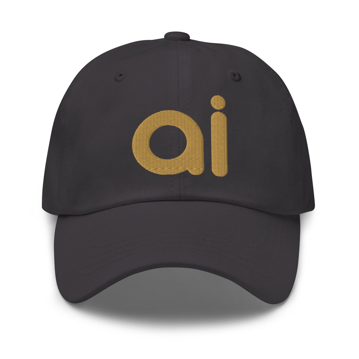 Image of the ai Gold Cap Dark Grey.