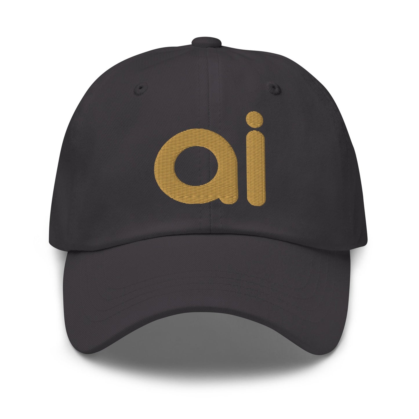 Image of the ai Gold Cap Dark Grey.