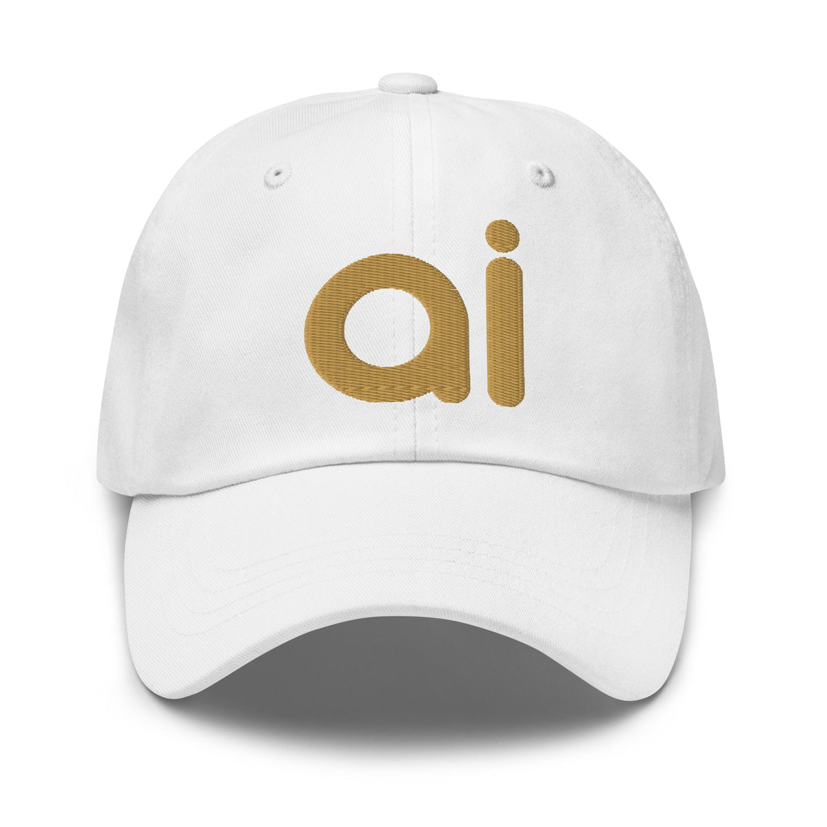 Image of the ai Gold Cap White.