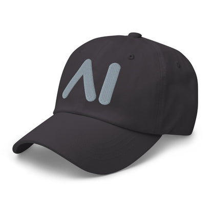 Image of the AI Gray Logo Cap.