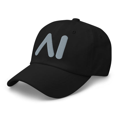 Image of the AI Gray Logo Cap.