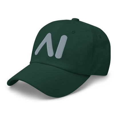 Image of the AI Gray Logo Cap.