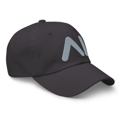 Image of the AI Gray Logo Cap.