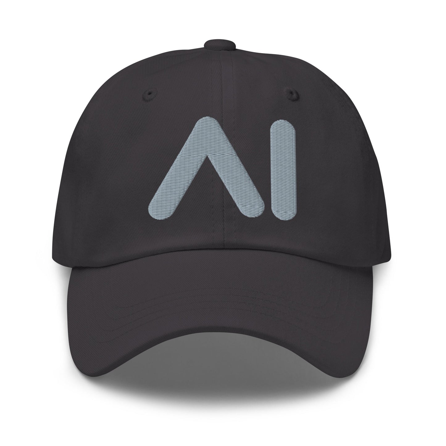 Image of the AI Gray Logo Cap Dark Grey.