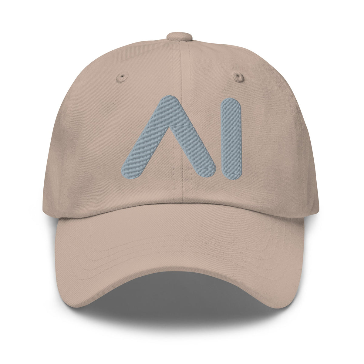 Image of the AI Gray Logo Cap Stone.