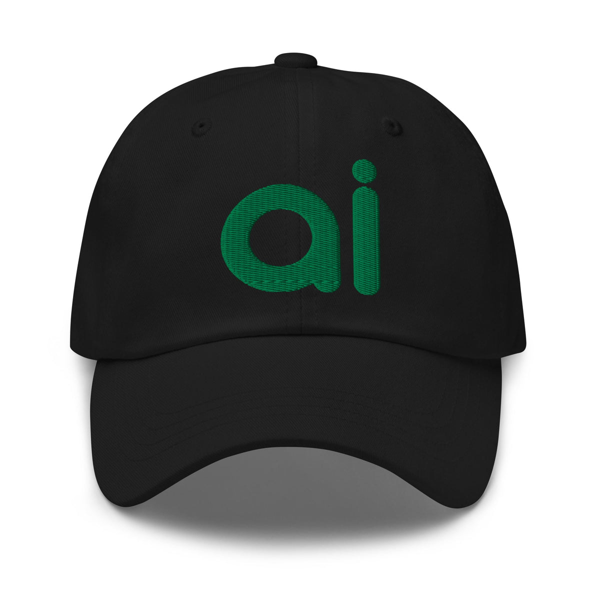 Image of the ai Green Cap Black.