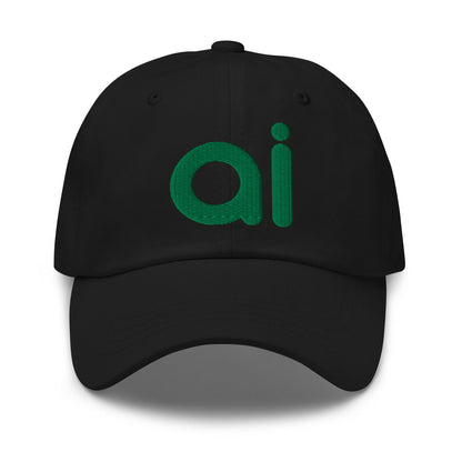 Image of the ai Green Cap Black.