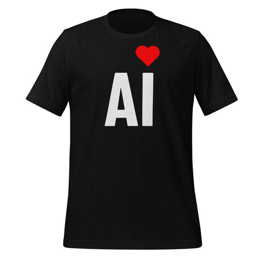 AI Heart T-Shirt (unisex) - AI Store
