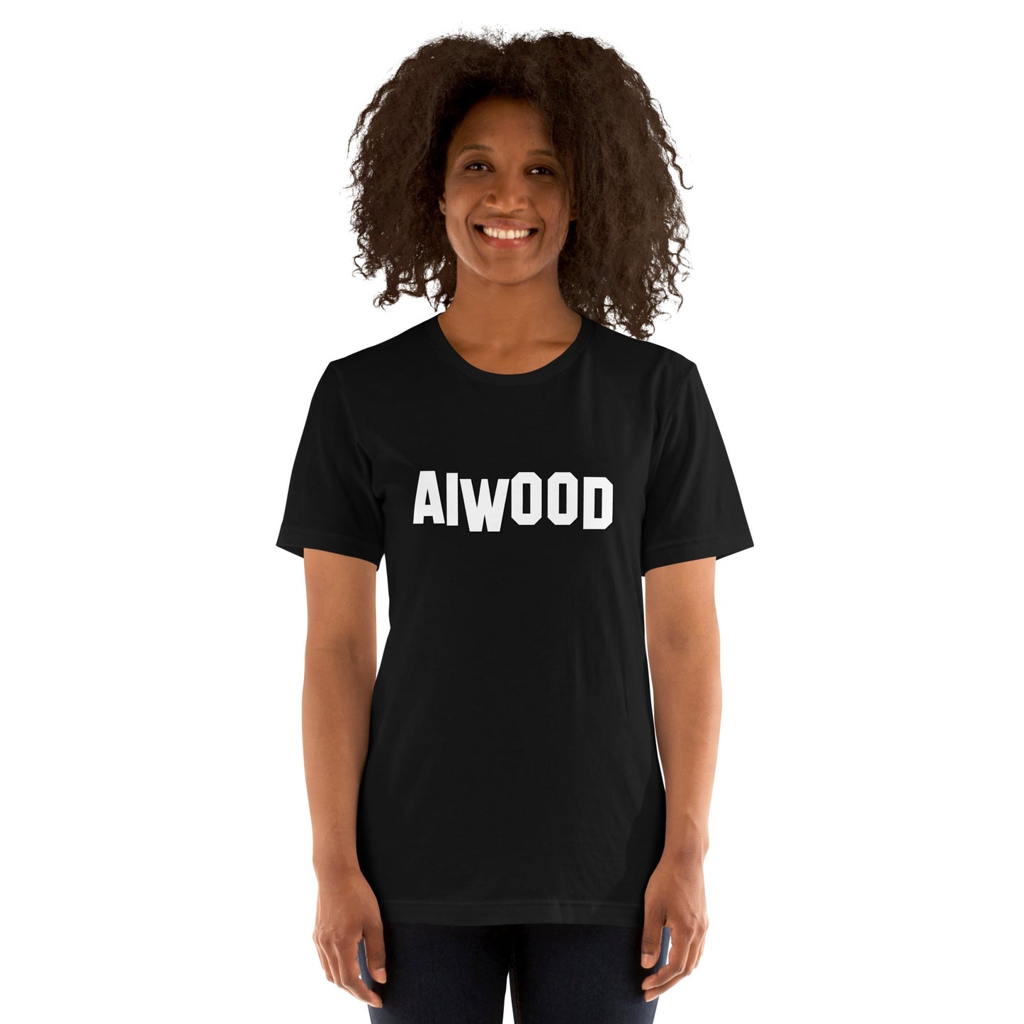 Image of the AI Hollywood Sign T-Shirt (unisex).