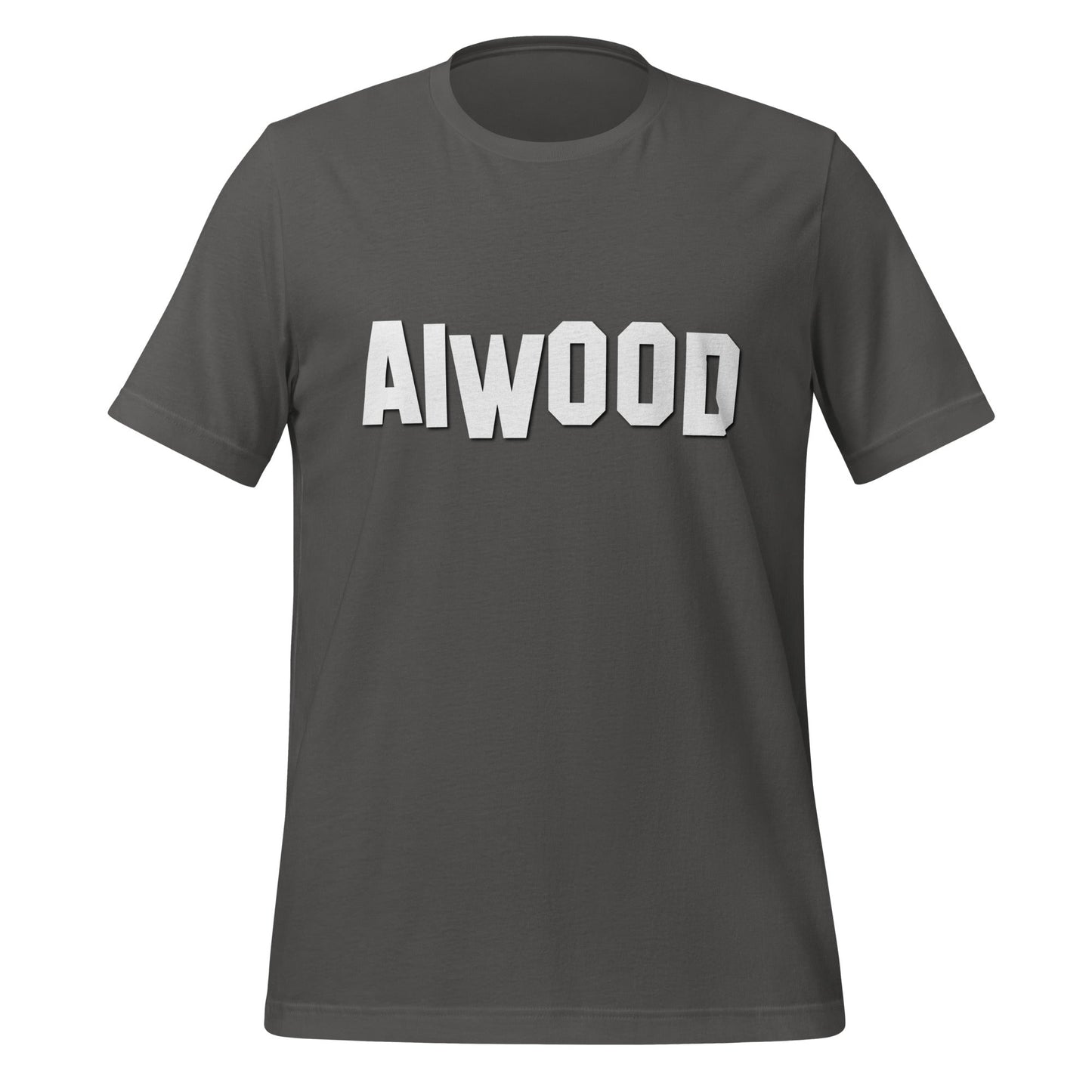Image of the AI Hollywood Sign T-Shirt (unisex) Asphalt / M.