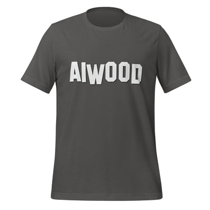 Image of the AI Hollywood Sign T-Shirt (unisex) Asphalt / M.