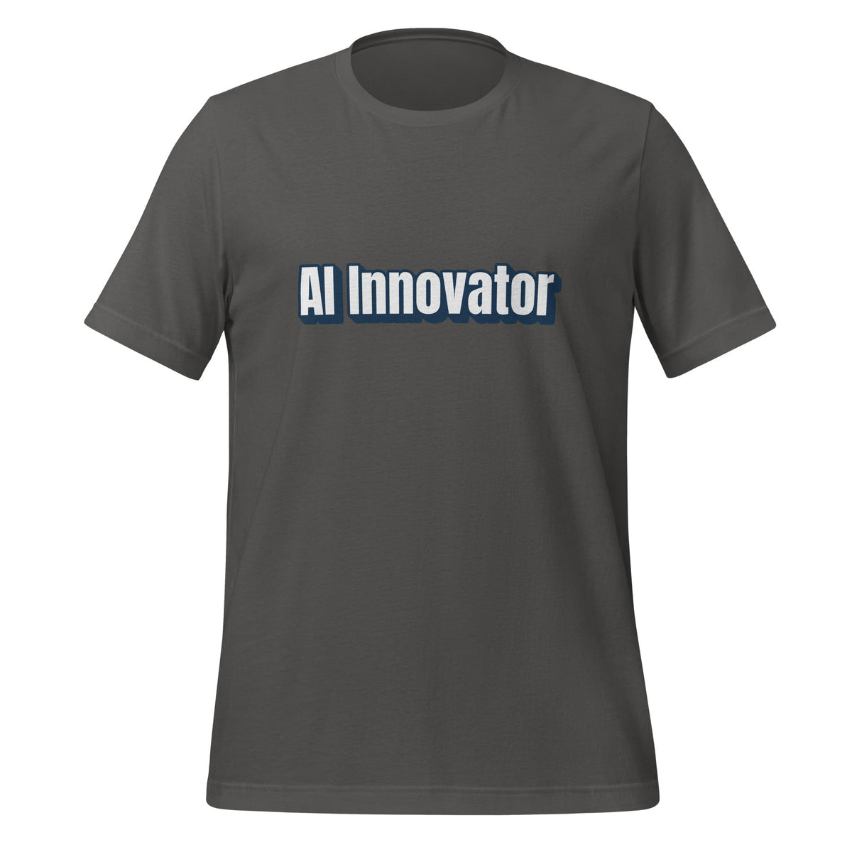 Image of the AI Innovator T-Shirt (unisex) Asphalt / M.